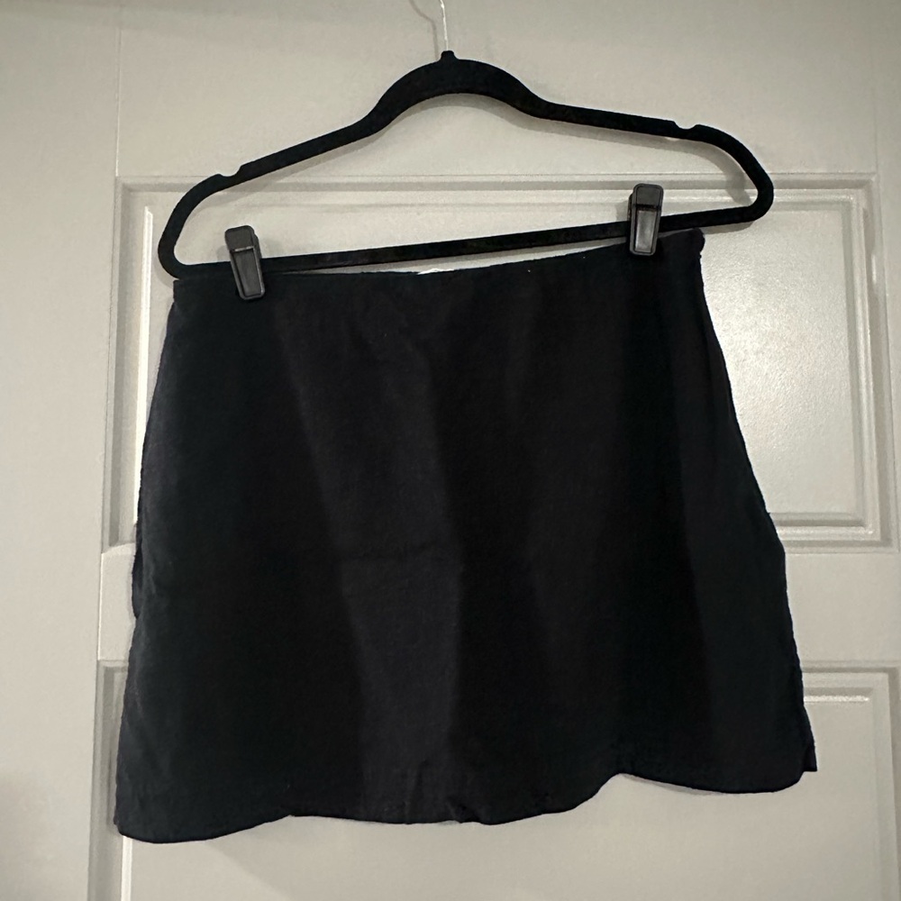 Abercrombie Scarlett mini skort linen blend